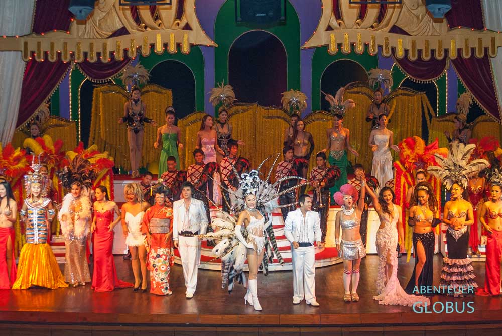 Künstler im Simon Cabaret in Patong 