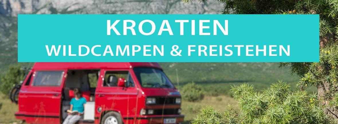 Kroatien, Wildcampen und Freistehen