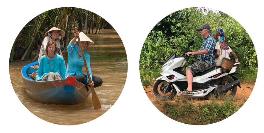 Annett und Mario von Abenteuerglobus unterwegs in Südostasien