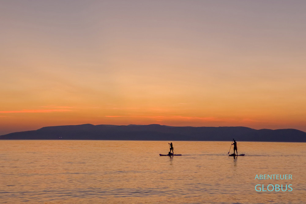 Stand-up-Paddling auf Koh Kood