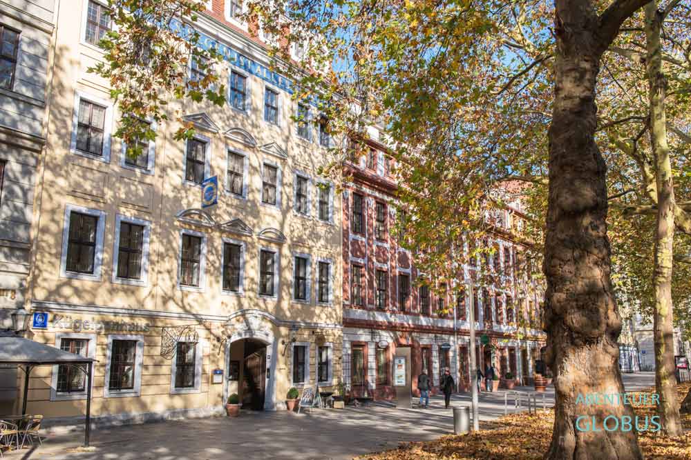 Dresdner Neustadt: Kügelgenhaus in der Hauptstraße