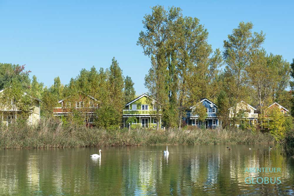 Übernachtung in Leipzig: Ferienresort Kulkwitzer See mit Ferienwohnungen und Schwedenbungalows
