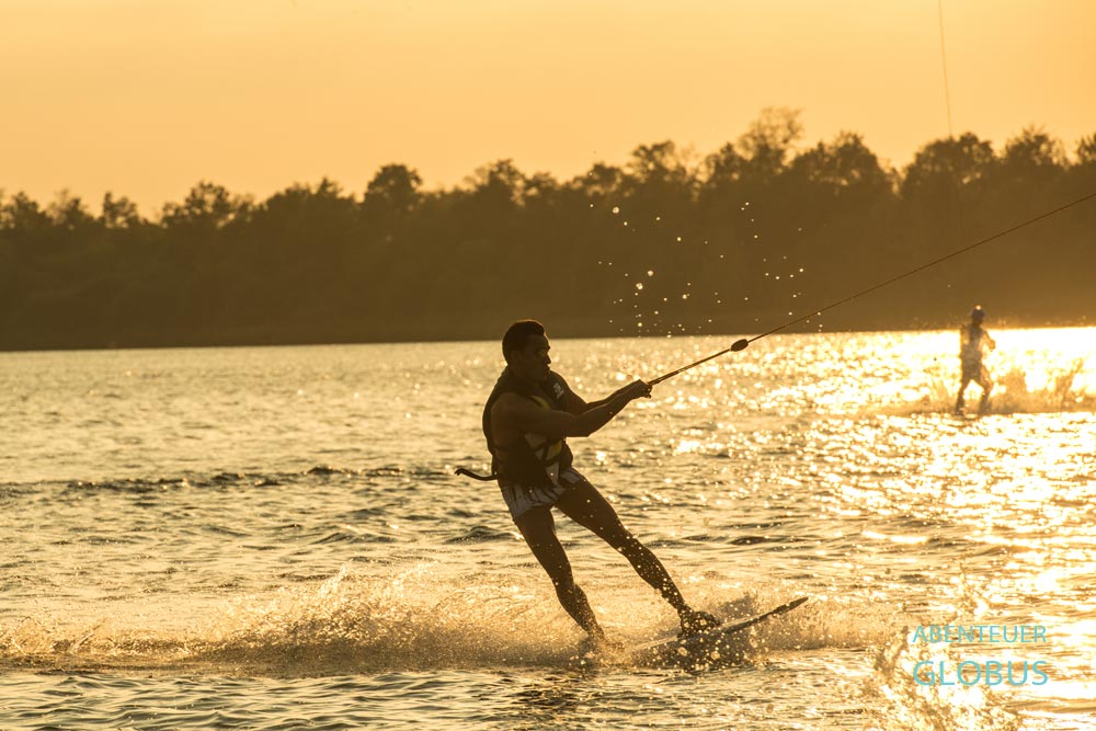 Aktivitäten in Lepzig: Wakeboarding am Kulkwitzer See