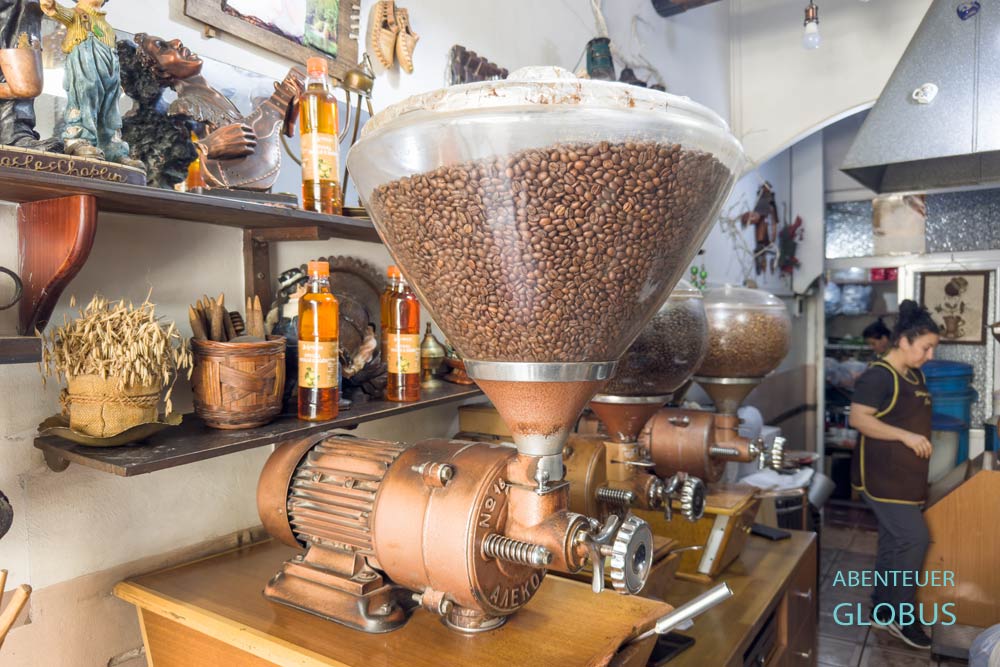 Kaffeerösterei in Berat