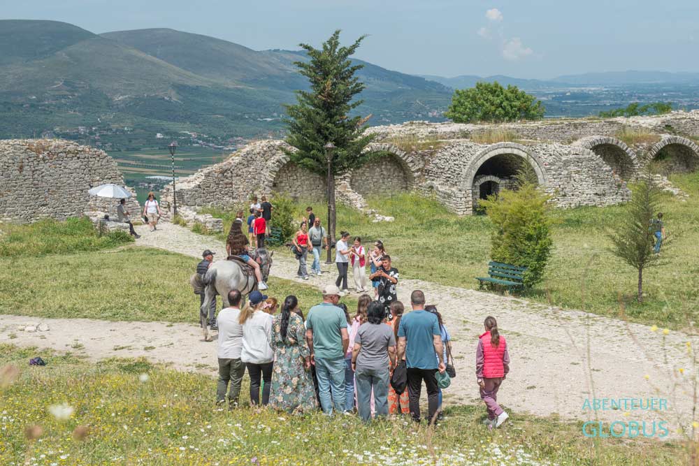 Berat: Akropolis in der Burg Kalaja
