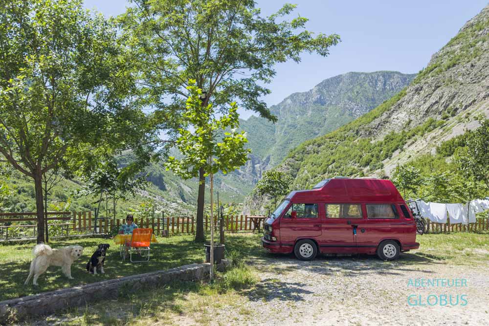 Selce: Stellplatz auf dem Campingplatz Selce-Cem