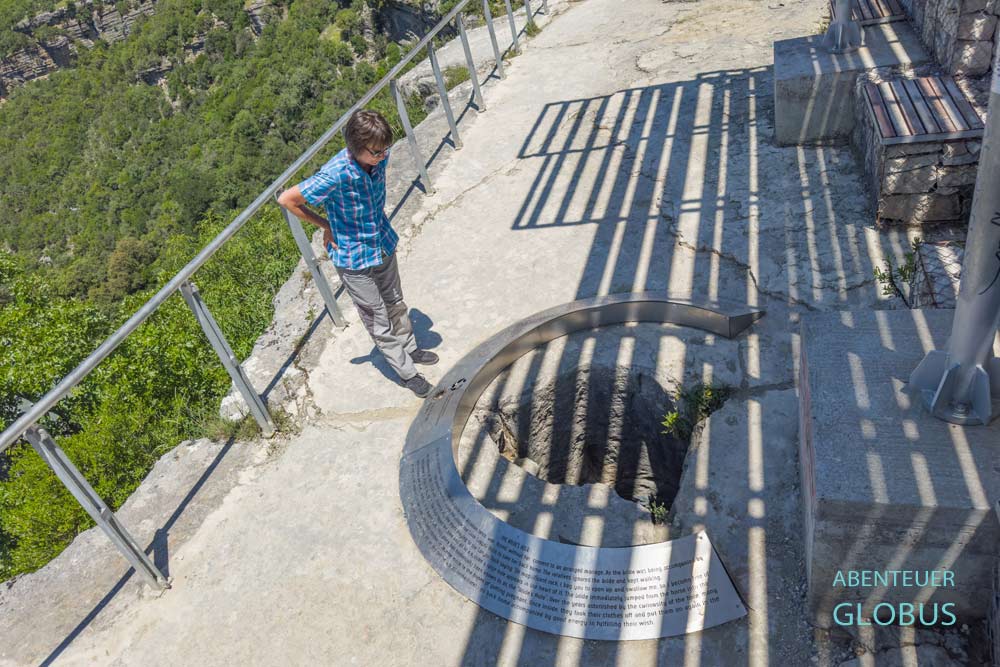 Brides Hole (Loch der Braut) am Aussichtspunkt Osumi Canyon Viewpoint 