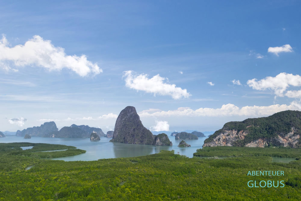 Aussicht von Samet Nangshe Viewpoint