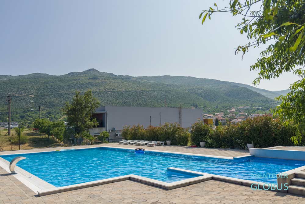 Swimmingpool im Camping Mali Wimbledon