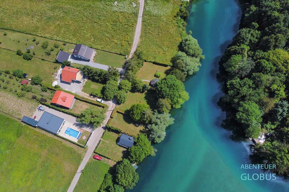 Fluss Una im Nationalpark Una