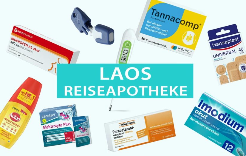 Laos Reiseapotheke: Checkliste mit PDF zum Ausdrucken