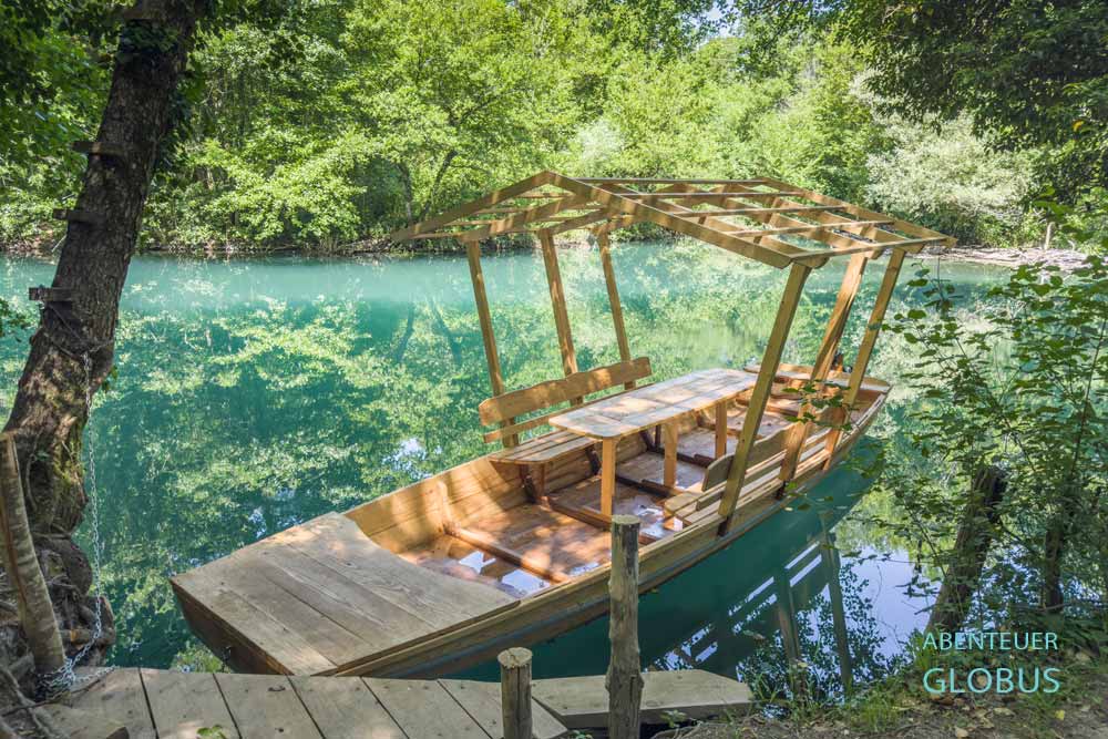 Nationalpark Una, Martin Brod: An Marthas Place starten die Bootstouren auf dem Fluss Una.