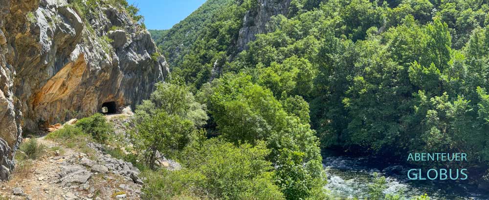 Unac Canyon im Nationalpark Una in Martin Brod