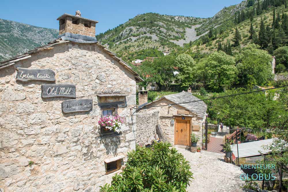 Essen in Stolac: Restaurant Old Mill 