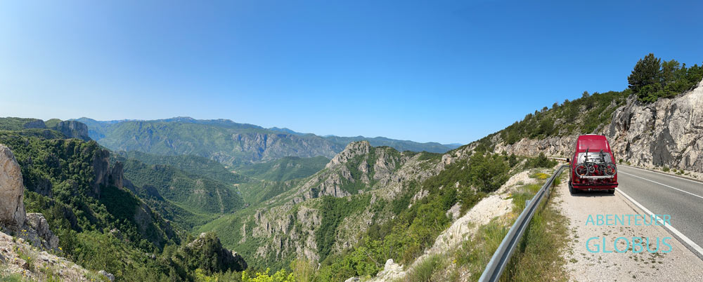 Anreise nach Stolac mit dem Camper