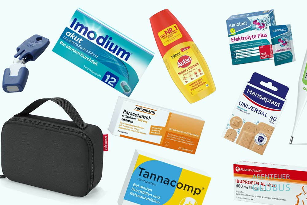 Medikamente und wichtige Dinge für die Thailand Reiseapothke