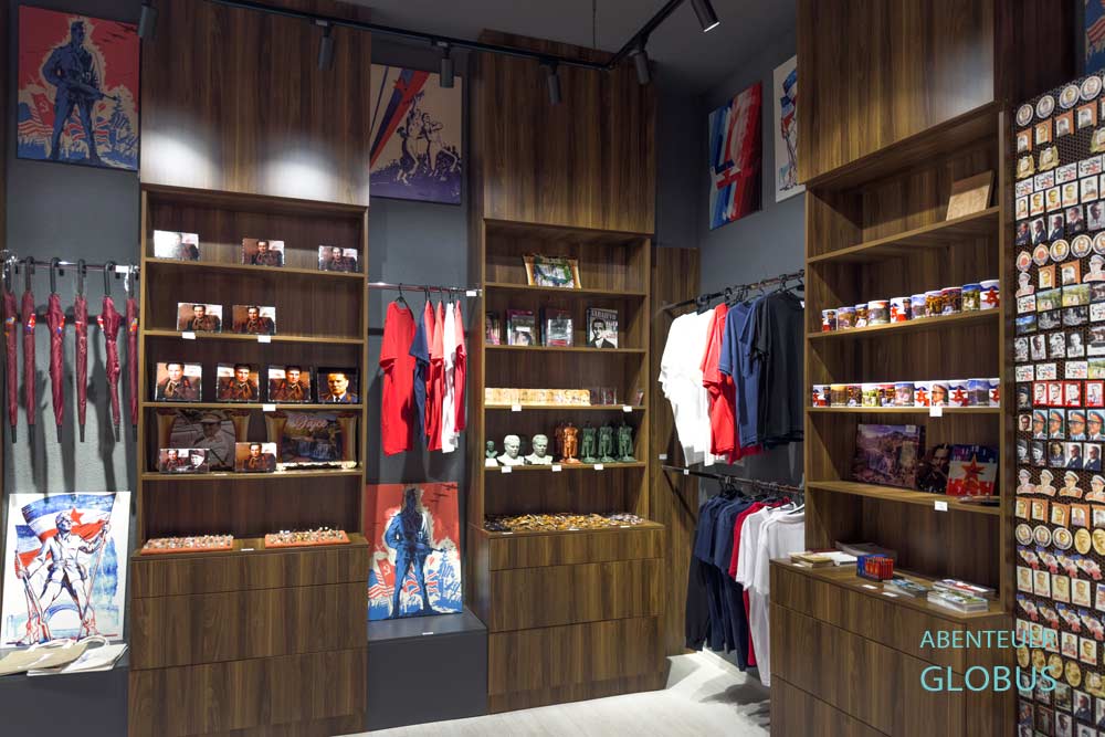 Jajce: Souvenirgeschäft im AVNOJ-Museum