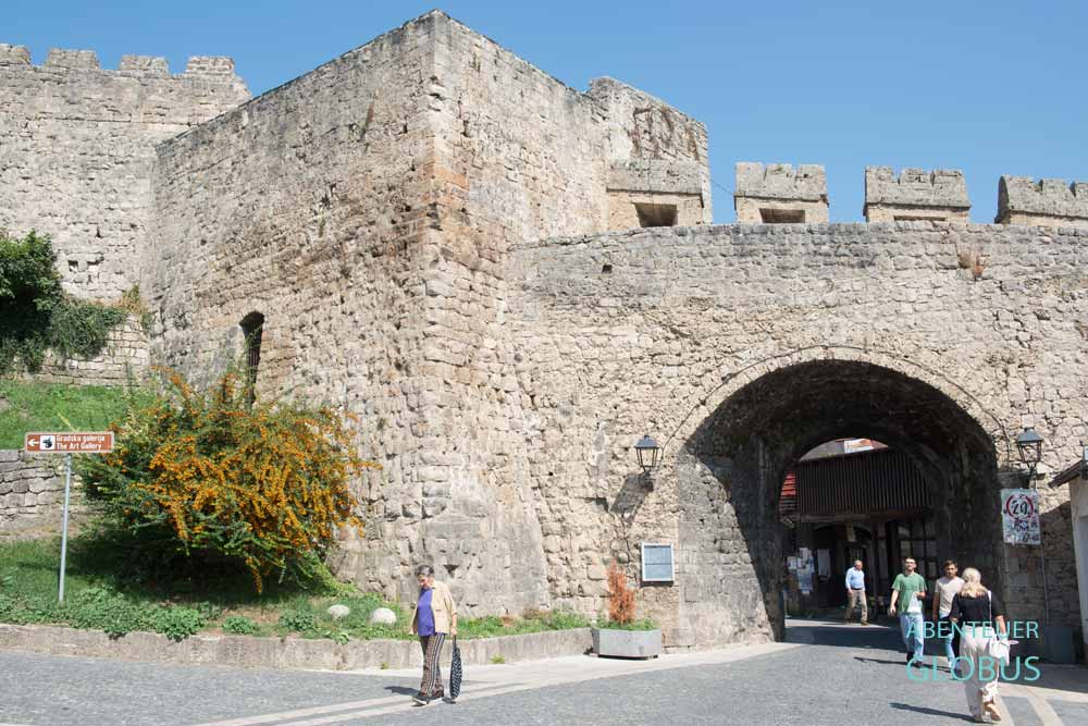 Banja Luka Tor in der Altstadt von Jajce
