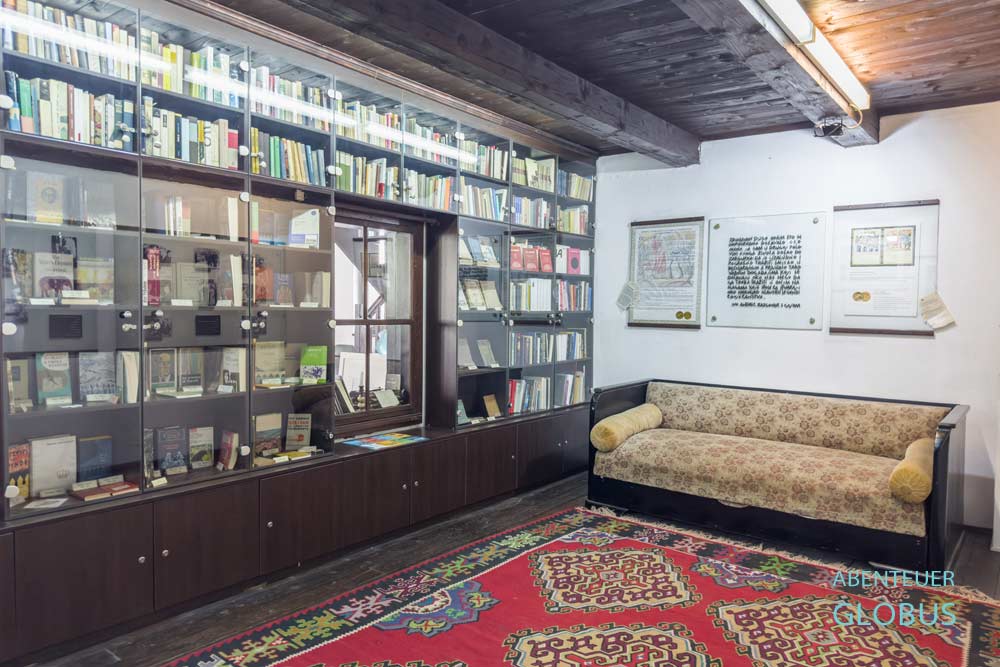 Bibliothek im Gedenkmuseum und Geburtshaus von Ivo Andric