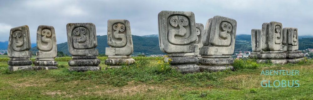 Auf einem Hügel zwischen Travnik und Novi Travnik: Nekropole für die Opfer des Faschismus
