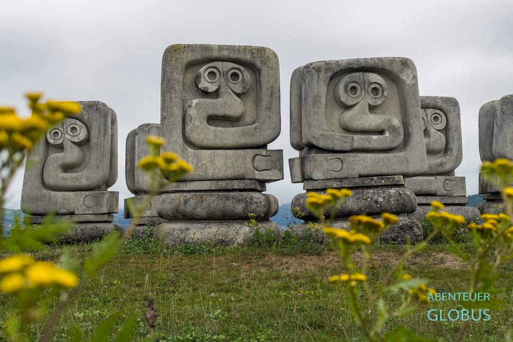Zwischen Travnik und Novi Travnik: Nekropole für die Opfer des Faschismus