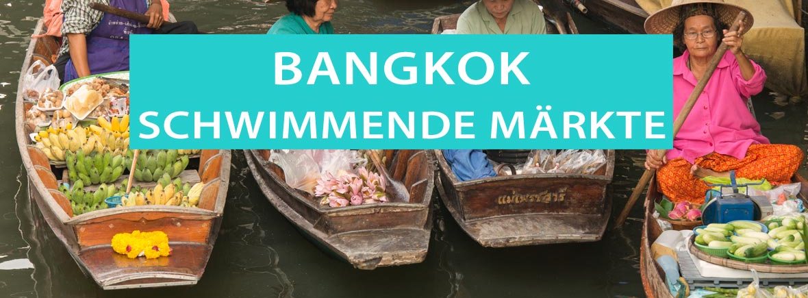 Bangkok Schwimmende Märkte: Tipps zur Anreise, Preise und Essen