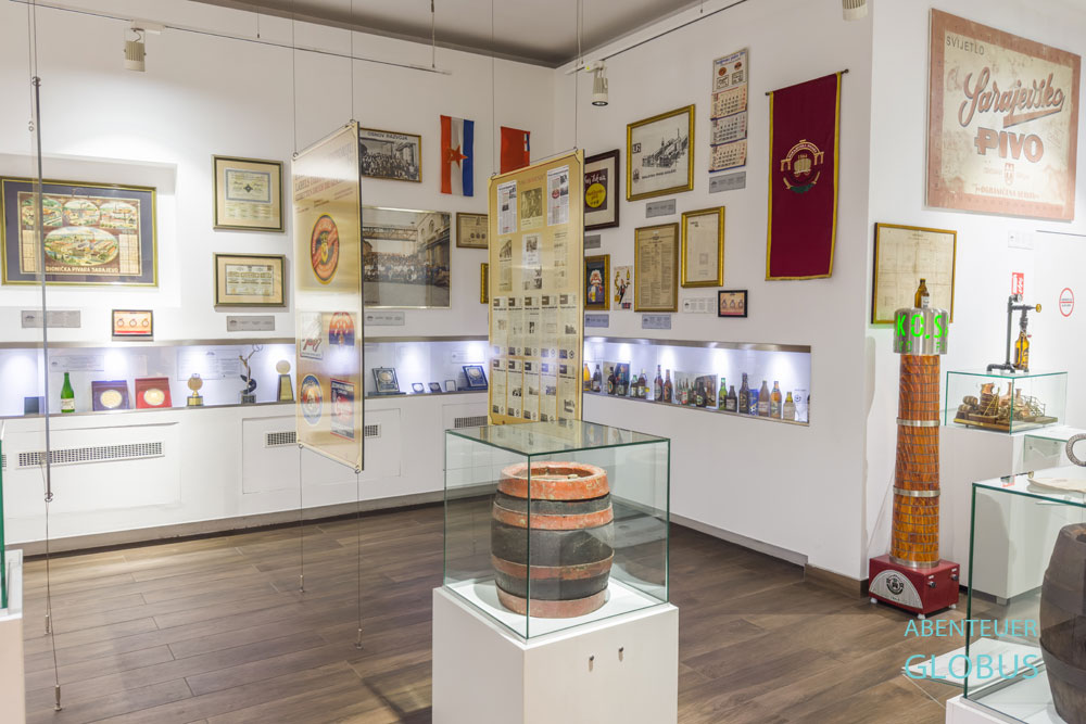 Museen in Sarajevo: Brauereimuseum (Muzej Sarajevske Pivare) im Stadtteil Bistrik 