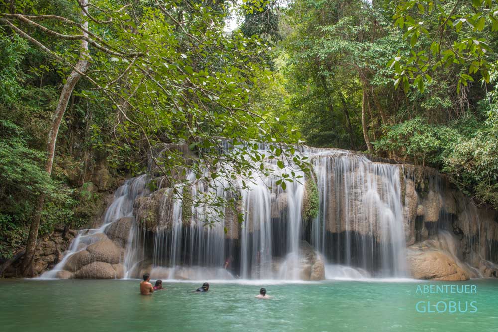 Wang Mat Cha: Stufe 2 vom Erawan-Wasserfall