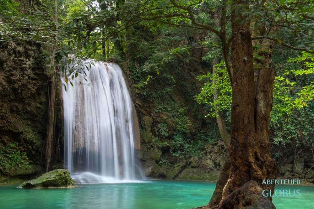 Pha Nam Tok: 3. Stufe vom Erawan-Wasserfall