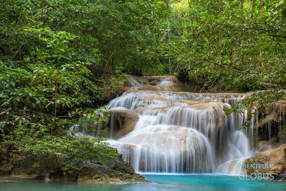 Lai Kun Rang: Stufe 1 vom Erawan-Wasserfall