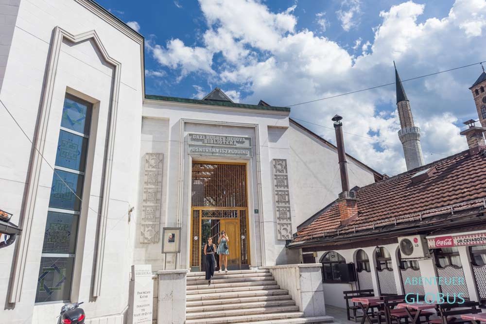 Sarajevo, Altstadt Bascarsija: Gazi Husrev Begova Bibliothek