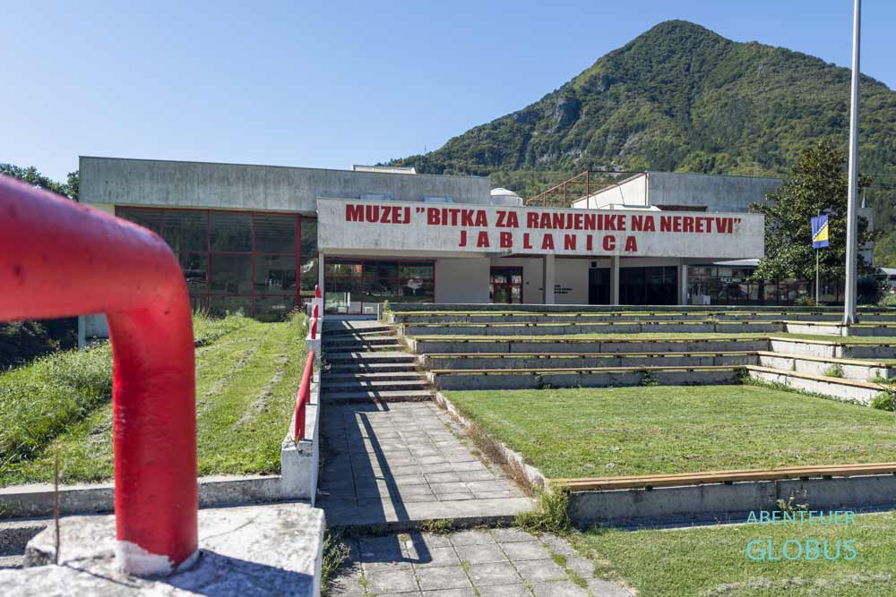 Ausflug vom Bascica-Tal nach Jablanica: Museum „Schlacht um die Verwundeten an der Neretva“ 