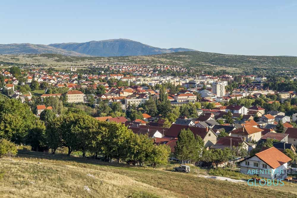 Aussicht auf Livno