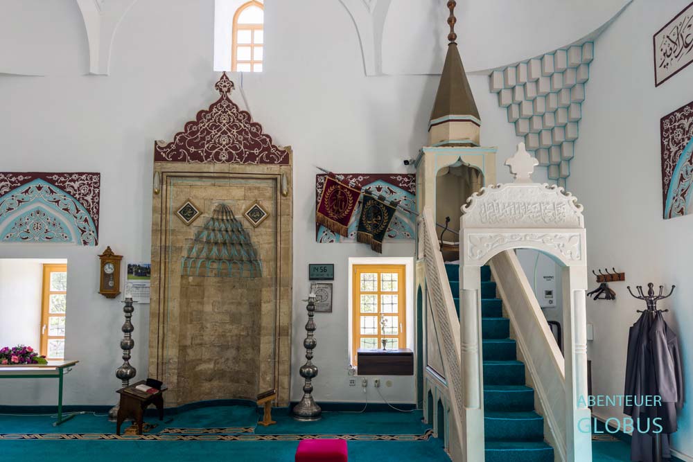 Gebetsraum der Hadzi Ahmeta Dukatara Moschee 
