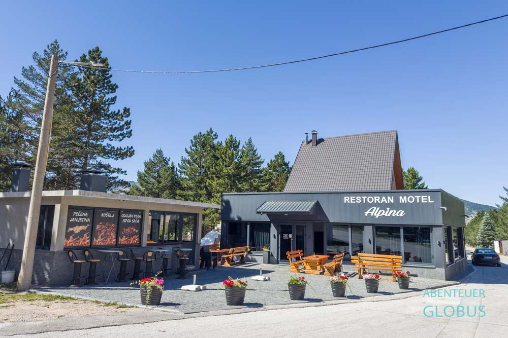 Unterkünfte im Naturpark Blidinje, Ort Risovac: Motel Alpina
