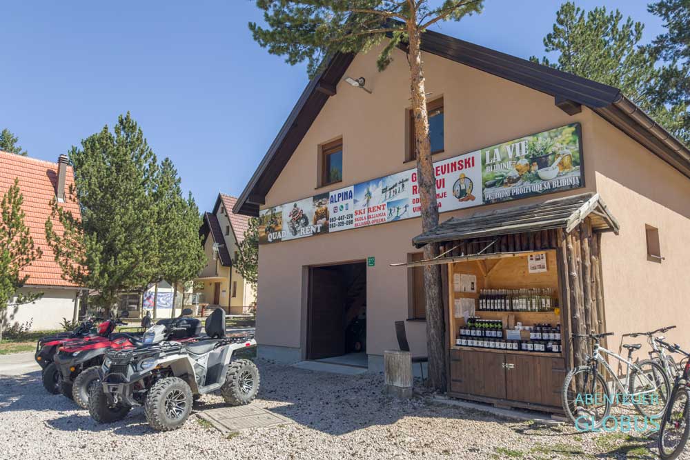 Aktivitäten im Naturpark Blidinje: Radfahren, Mountainbiken und Quad fahren