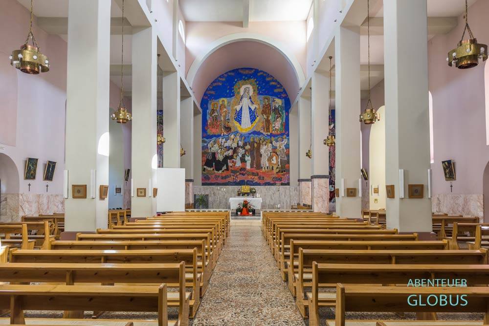 Am Rama-See (Ramsko Jezero): Kirche Maria Himmelfahrt des Franziskanerklosters Rama-Scit