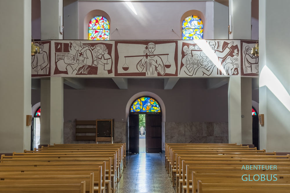Gemeinde Prozor-Rama: Kirche Maria Himmelfahrt vom Franziskanerkloster Rama-Scit