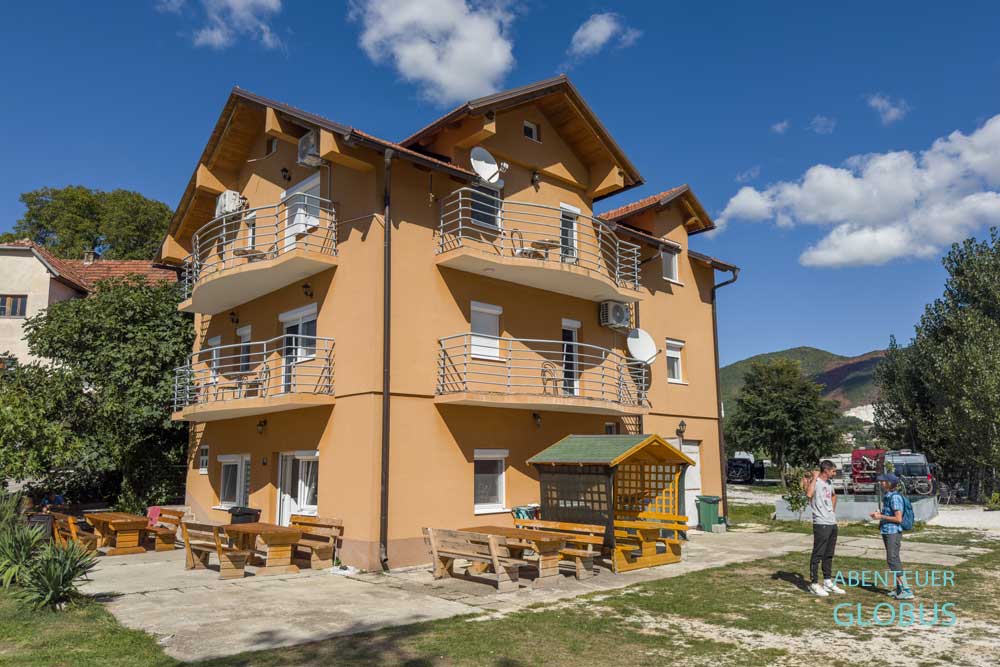 Unterkunft am Ramsko Jezero: Apartment Scit auf der Halbinsel Scit