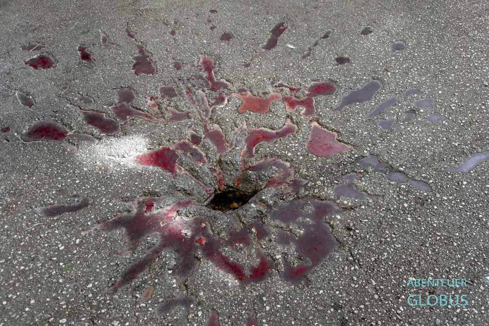 Markt Pijaca Markale: eine der Rosen von Sarajevo 