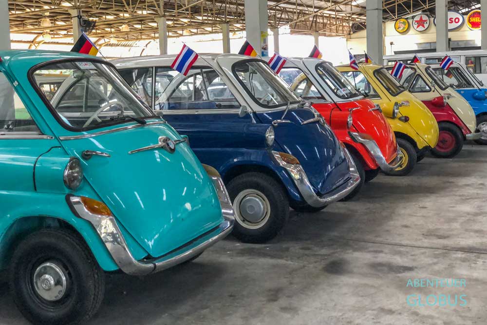 Messerschmitt-Oldtimer im Jesada Technik Museum bei Bangkok