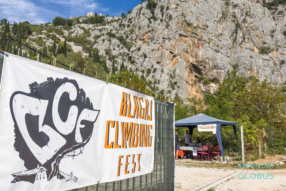 Camp vom Blagaj Climbing Fest in Blagaj