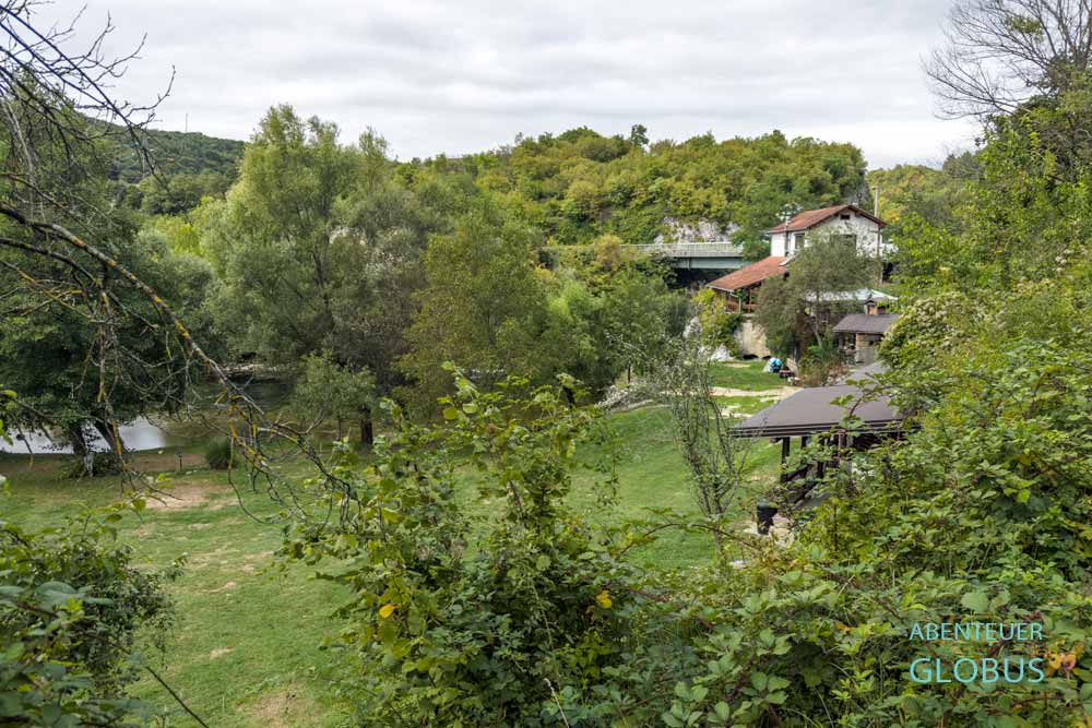 Campingplatz Camping Buk am Una-Fluss in Kulen Vakuf