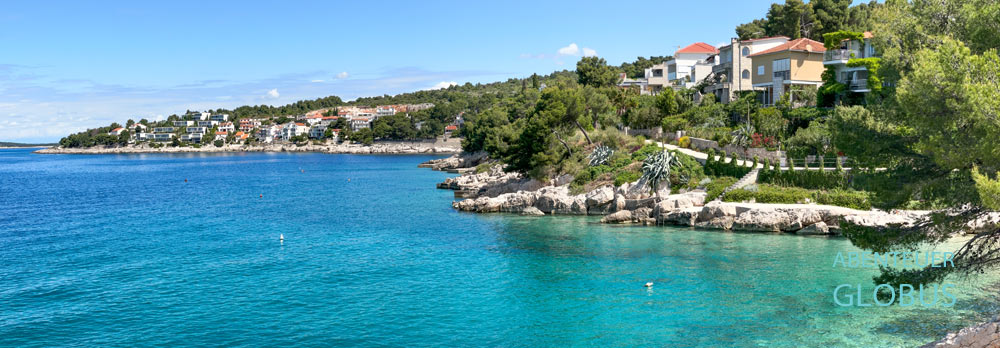 Uferpromenade Lungomare Primosten an der Adria