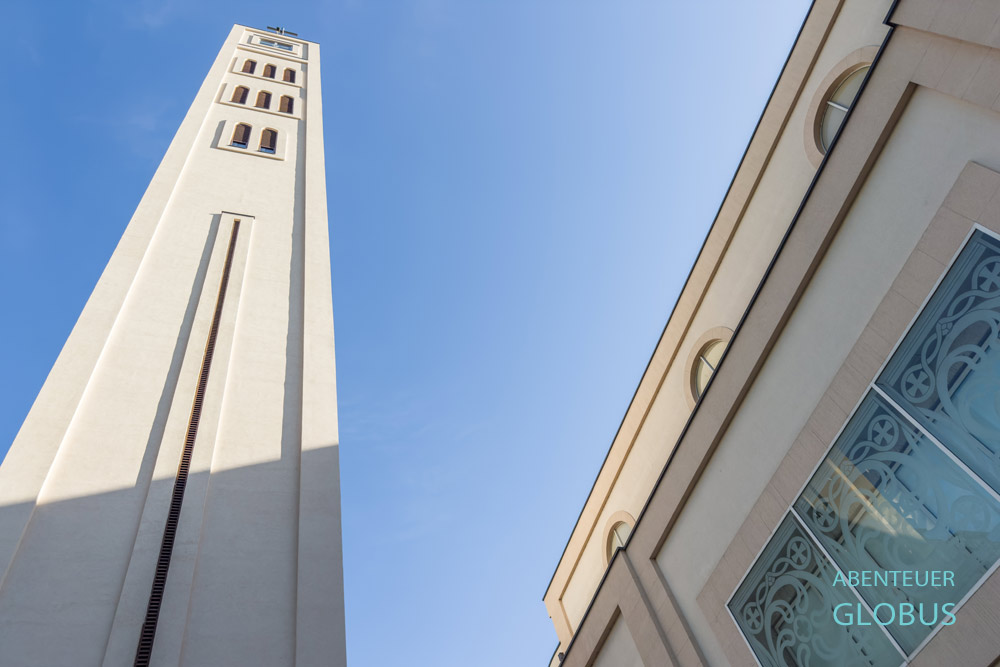 Glockenturm vom Franziskanerkloster in Mostar