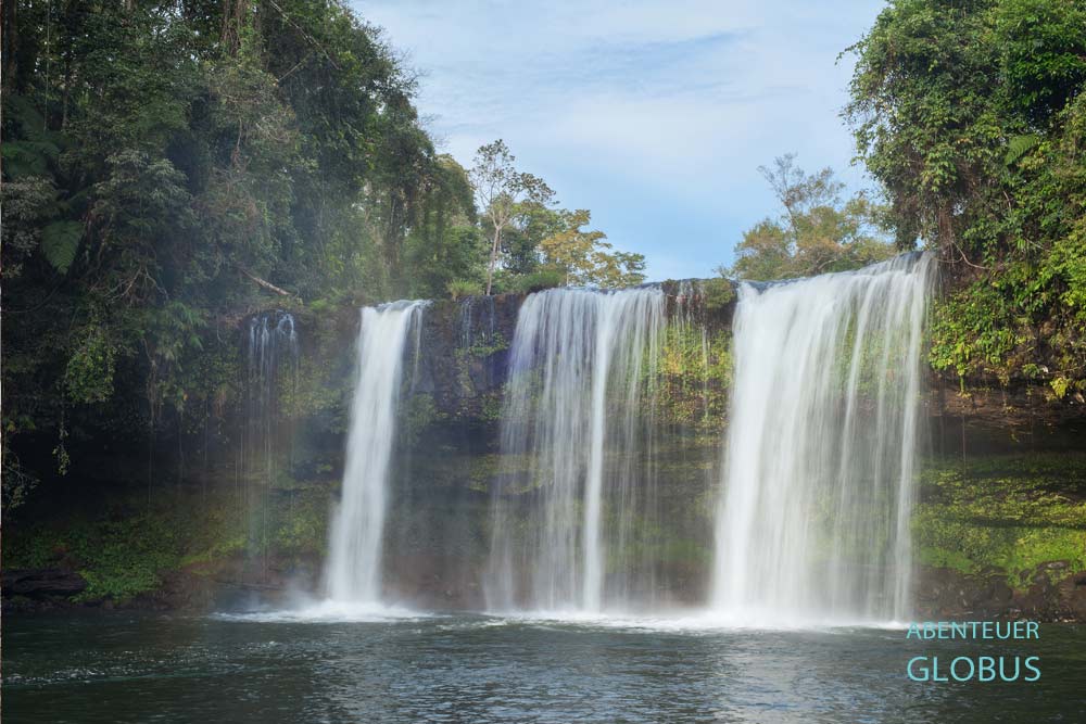 Wasserfall Champee auf dem Bolaven-Plateau