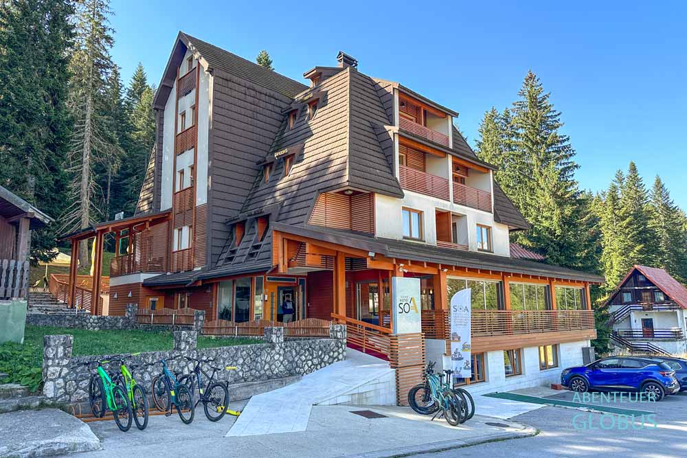 Hotel Soa mit Parkplatz und Leihrädern in Zabljak