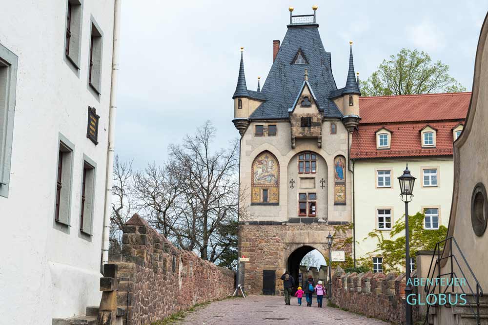 Torhaus (Mittleres Burgtor) am Burgberg in Meißen, Sachsen
