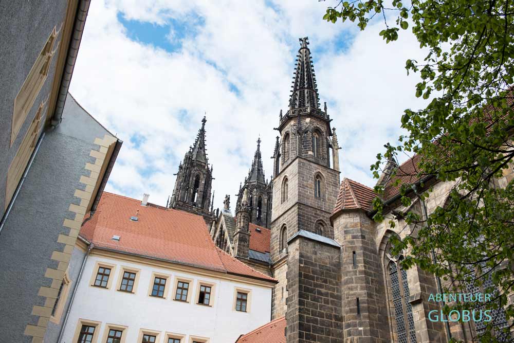 Meißner Dom am Domplatz in Meißen, Sachsen