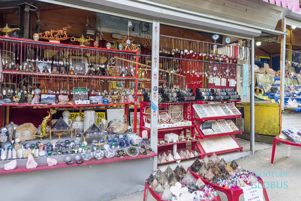 Souvenirstand im Ravne Park 2 in Visoko